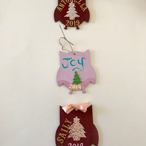 Handmade ornaments!